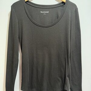 Wallflower Black Long Sleeve Tee